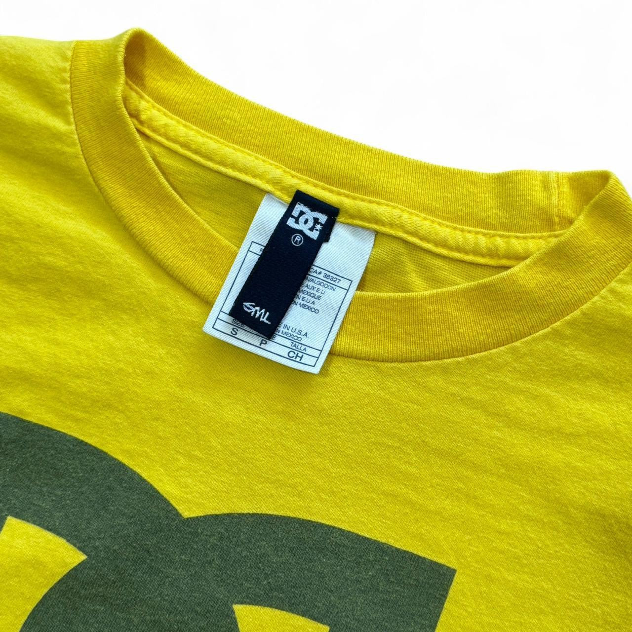 DC Shoes Skateboards Y2K Big Spellout Brand Logo Tee