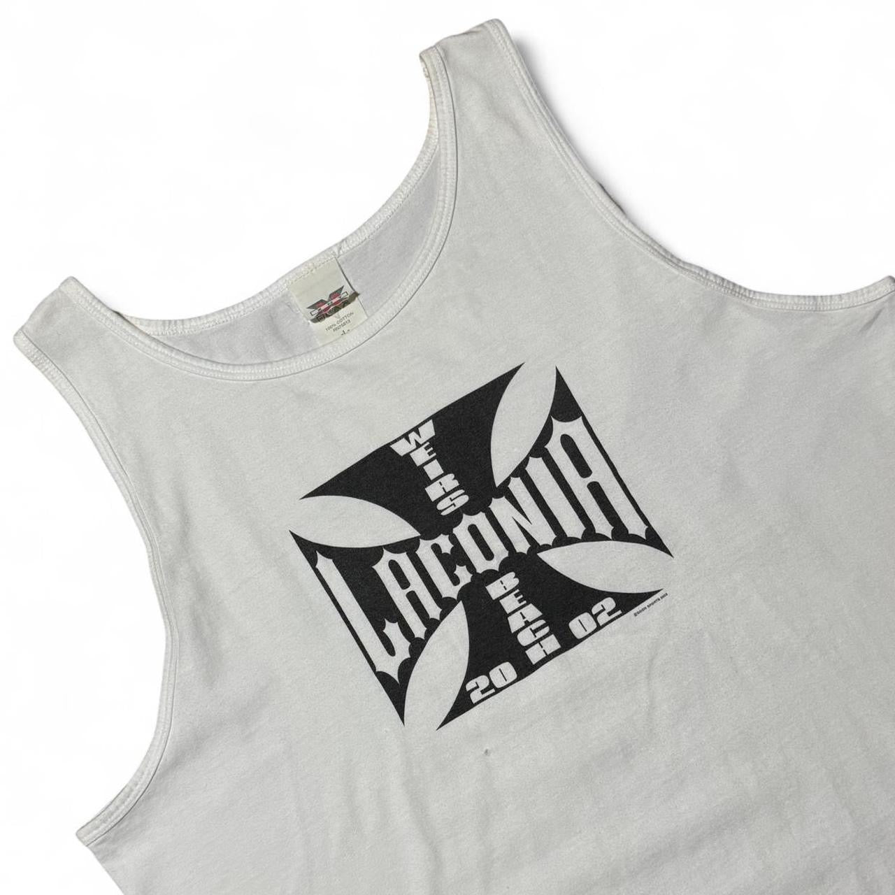 ‘02 Laconia Weirs Beach Biker Motorcycle Muscle Tank