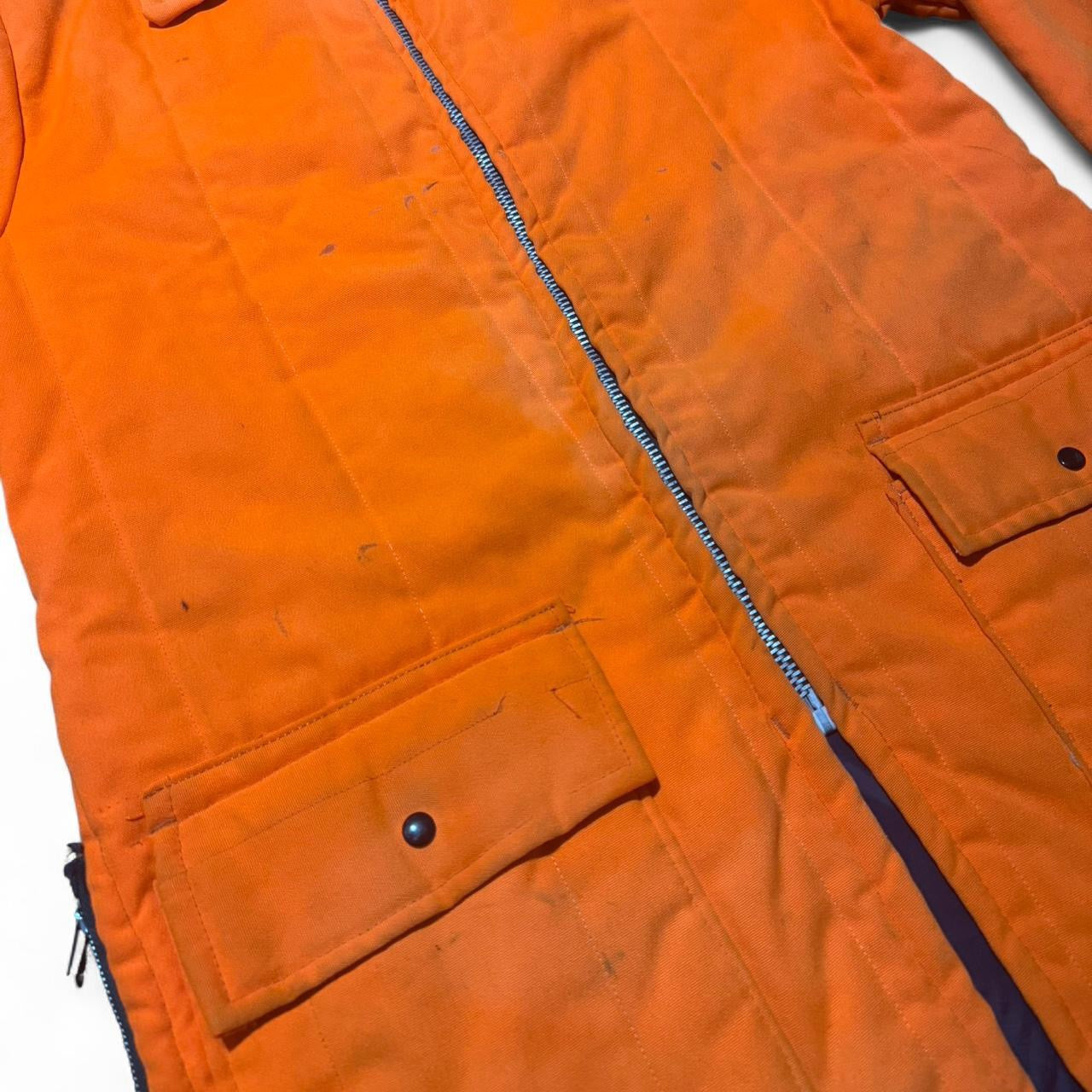 70s Simco Custom Altered Heavyweight Orange Hunting Jacket