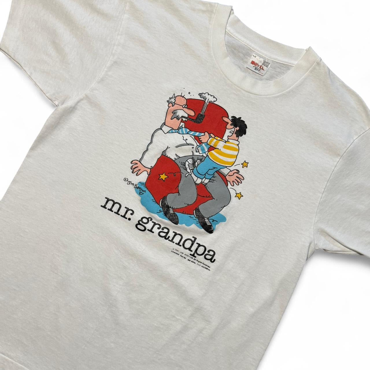 90s Jim Benton Mr. Grandpa Art Tee