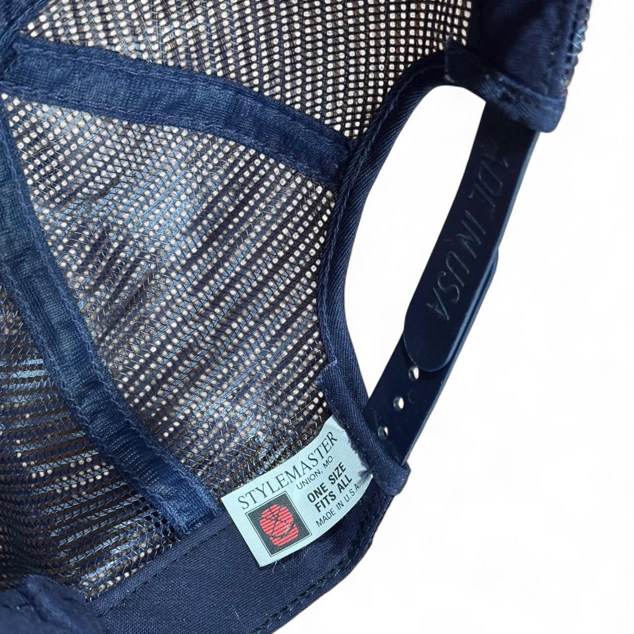 Navy Blue Valvoline Trucker Mesh SnapBack