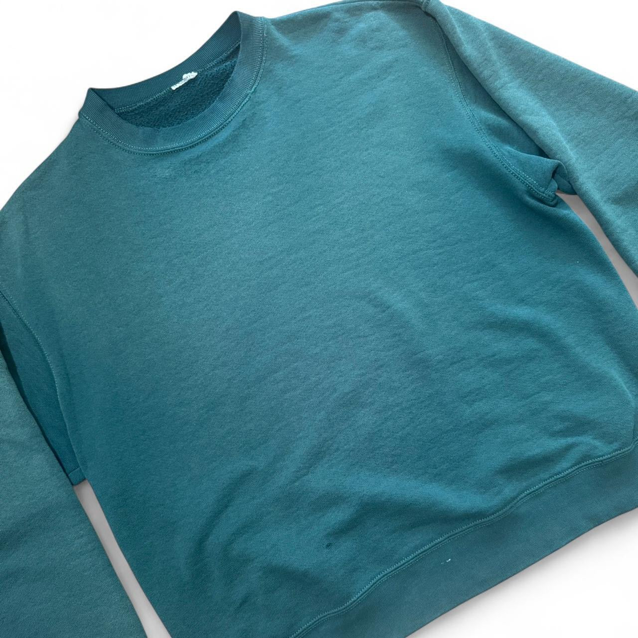 80s Green Fader Crewneck