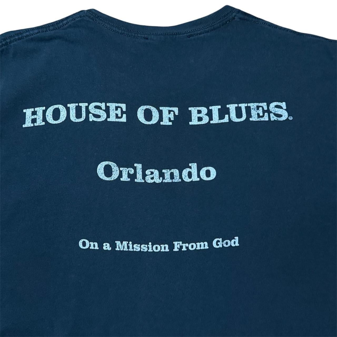 Y2K House of Blues Orlando Blues Brothers On a Mission From God T-shirt