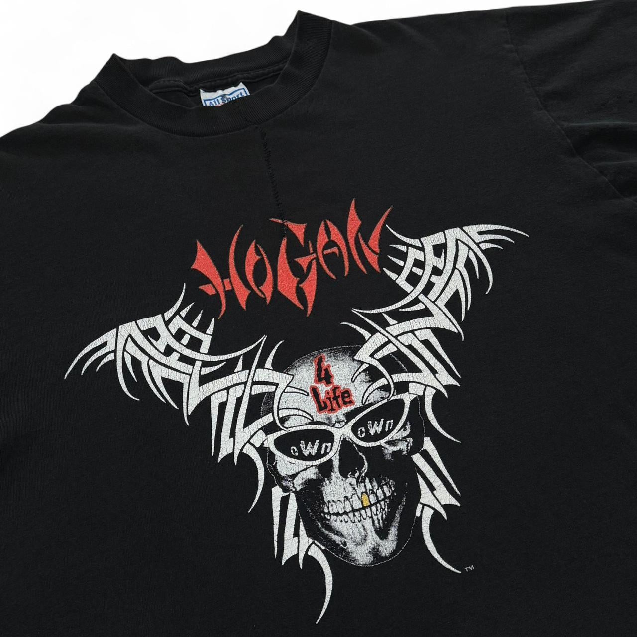 1998 WCW NWO Hulk Hogan 4 Life Fear No One Tee