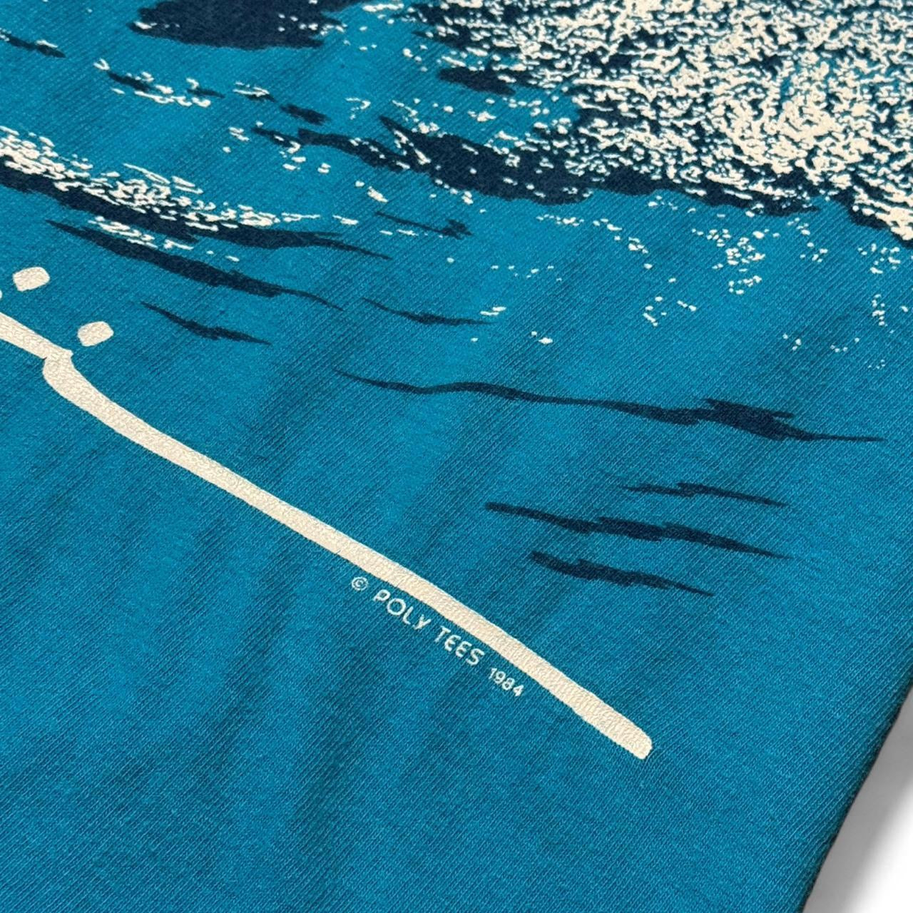 1984 Hawaii Wave Splash Ocean Surfing Tee