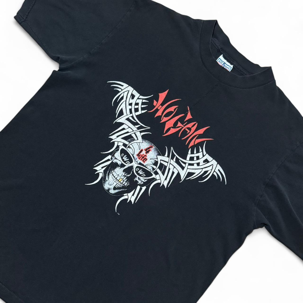 1998 WCW NWO Hulk Hogan 4 Life Fear No One Tee
