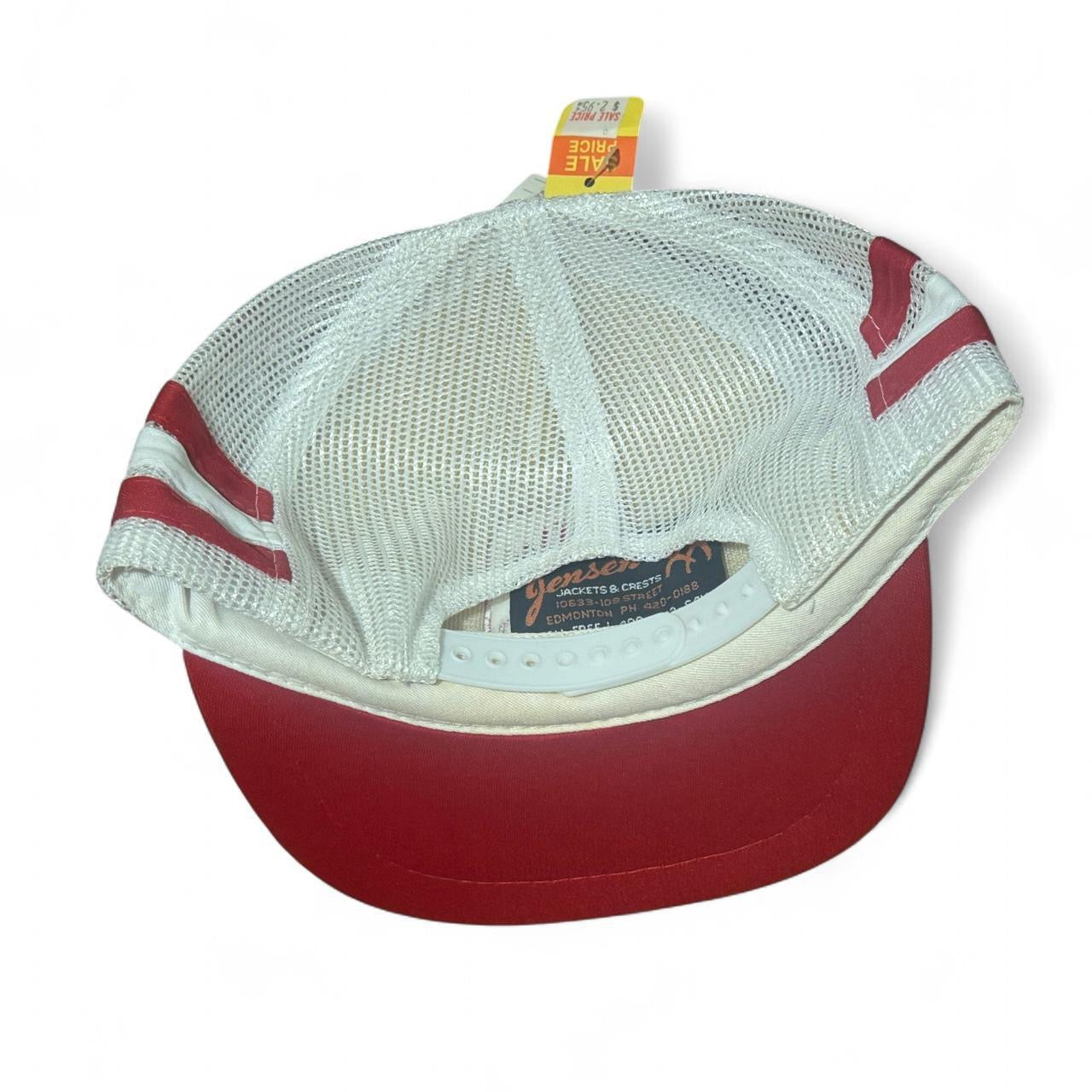 Deadstock 1988 Calgary Canadian Olympics Mesh Snapback Hat NWT