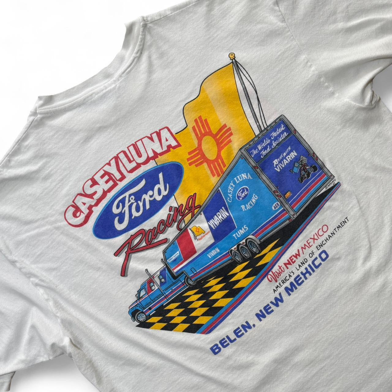 1993 Dave Blaney Ford Buckeye Bullet Drag Race Tee
