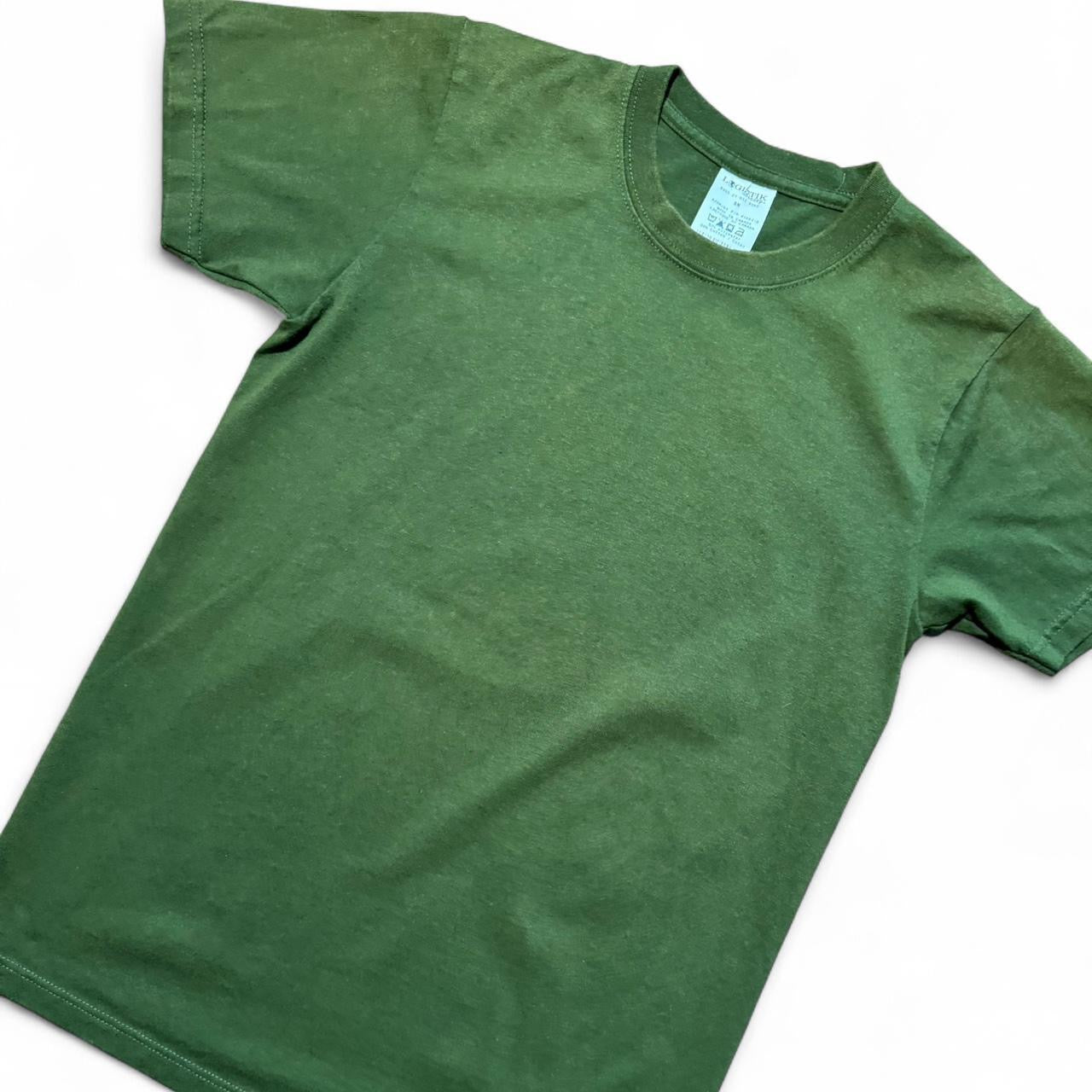Green Faded Uniform Tee