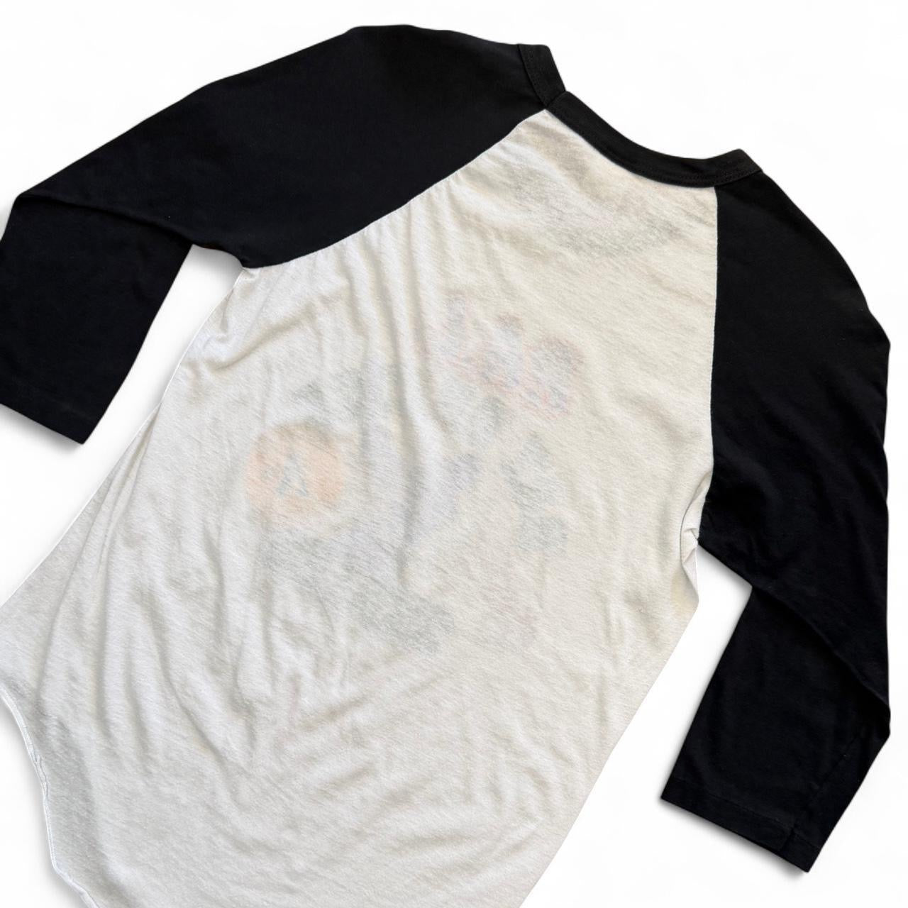 80s Oakland Athletics NY Giants Bay Bridge Series MLB Baseball Raglan