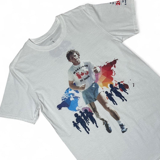 2020 Modern Terry Fox Marathon Running Anniversary Memorial Souvenir T-shirt