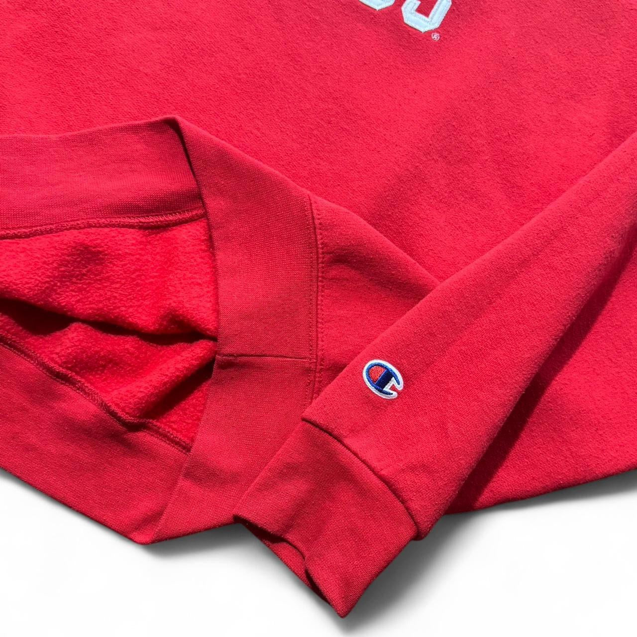 90s Red Champion Georgia Bulldogs Football NCAA Crewneck