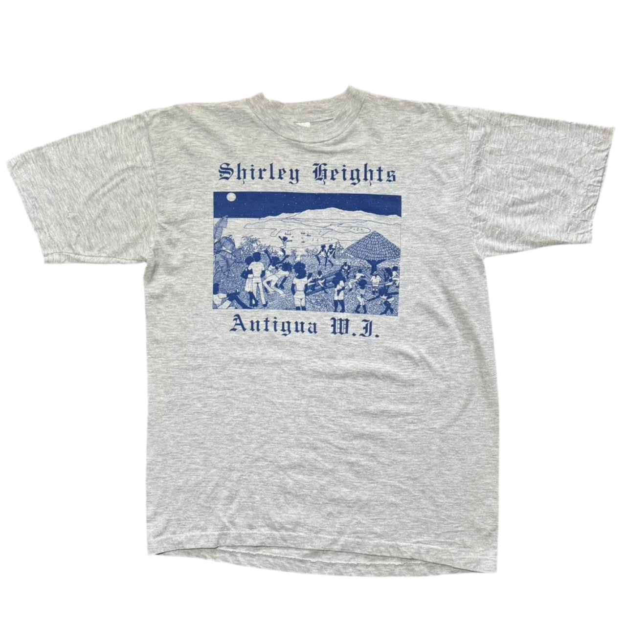 80s Shirley Heights Antigua W.I. Graphic Tee