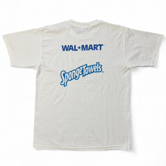Y2K Bon Demenaget! French Sponge Towels Walmart Promo Merch Tee