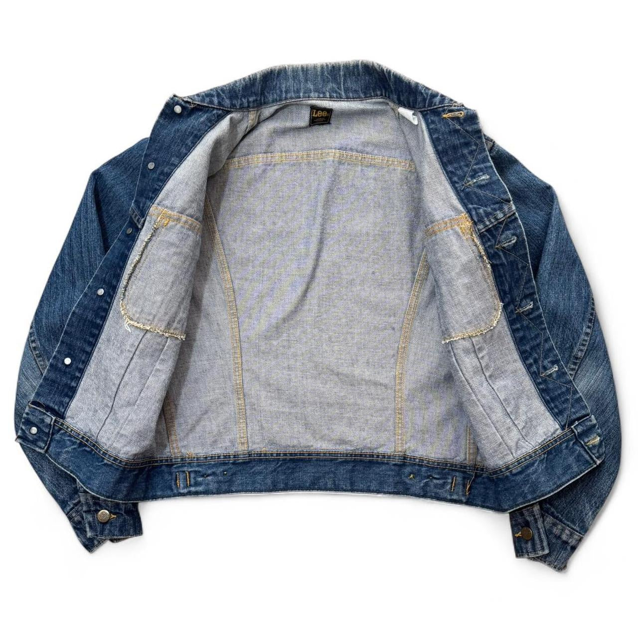 80s Union Made Lee Blue Wash Denim Jacket