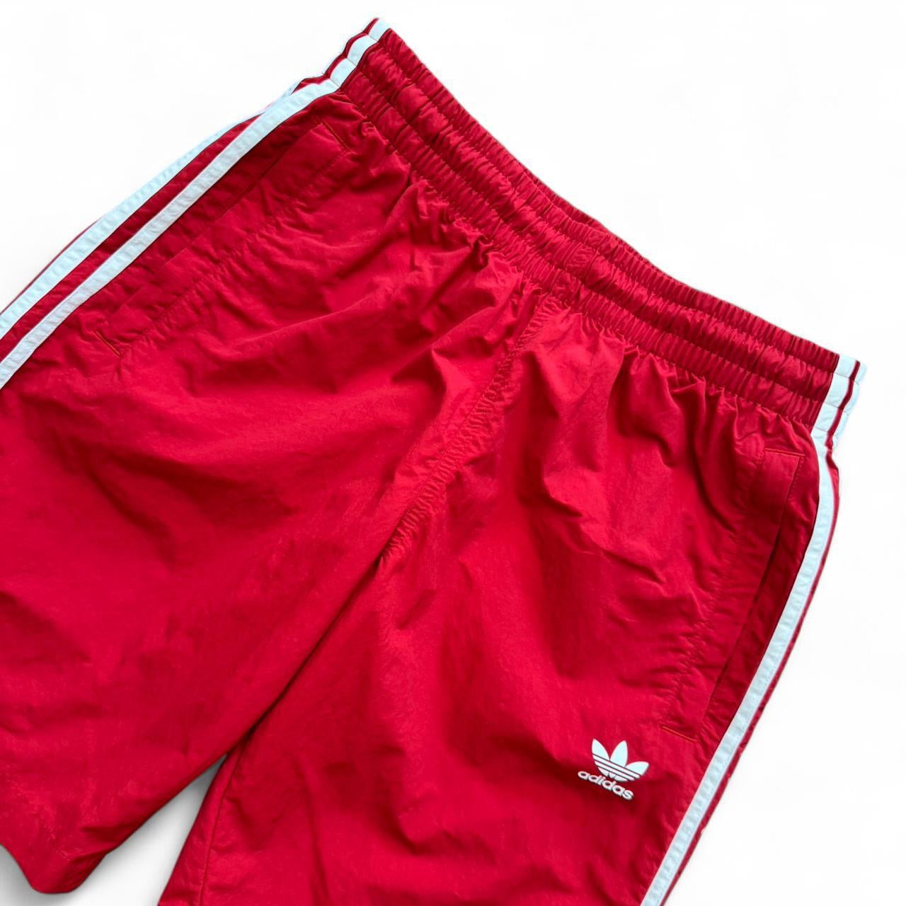 Red Adidas Swim Trunk Shorts