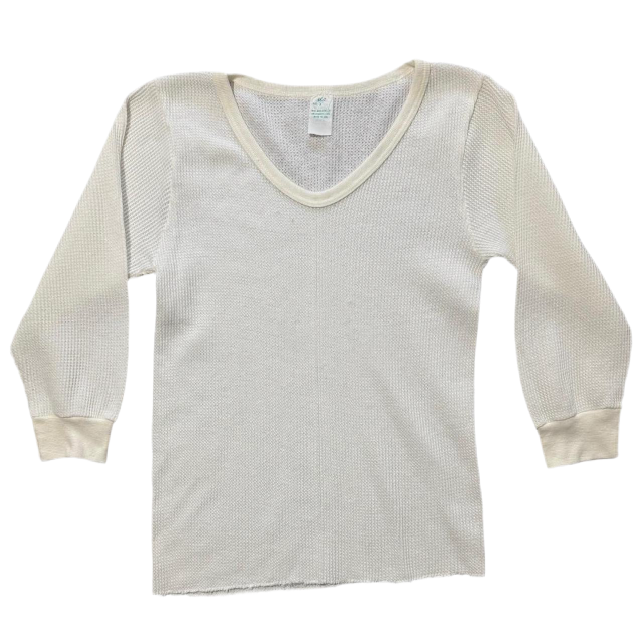 1970s Scoop V Neck Centre Line Thermal