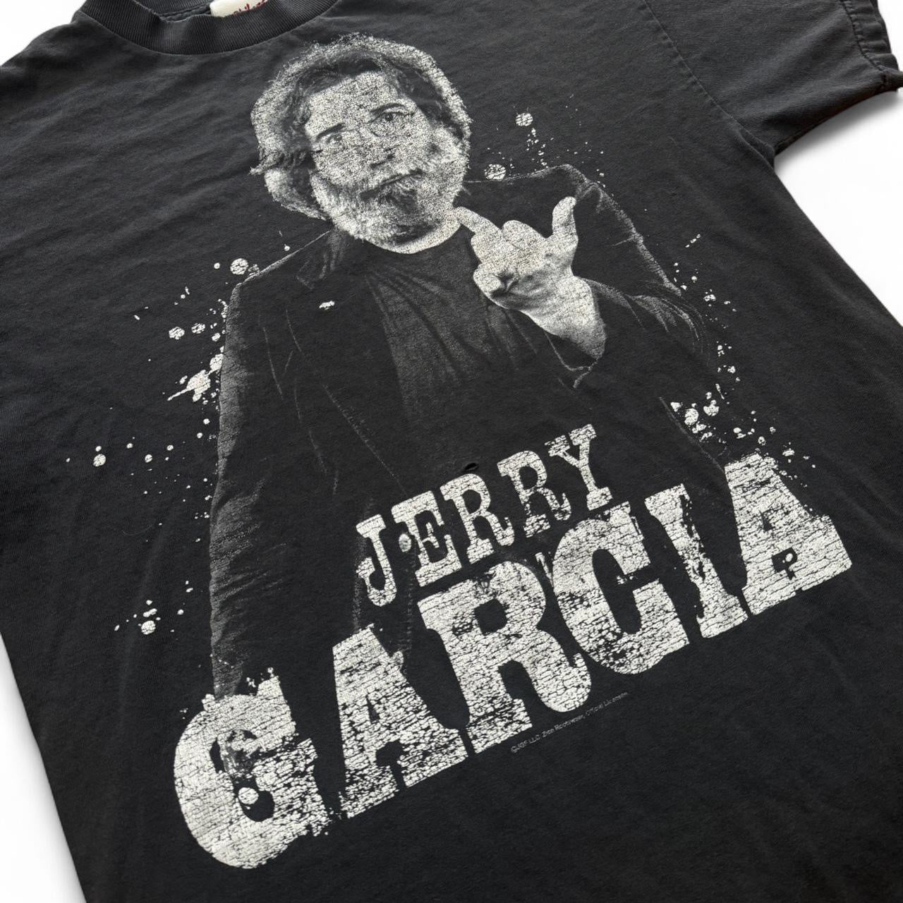 Rare Jerry Garcia Grateful Dead Middle Finger Portrait Tee