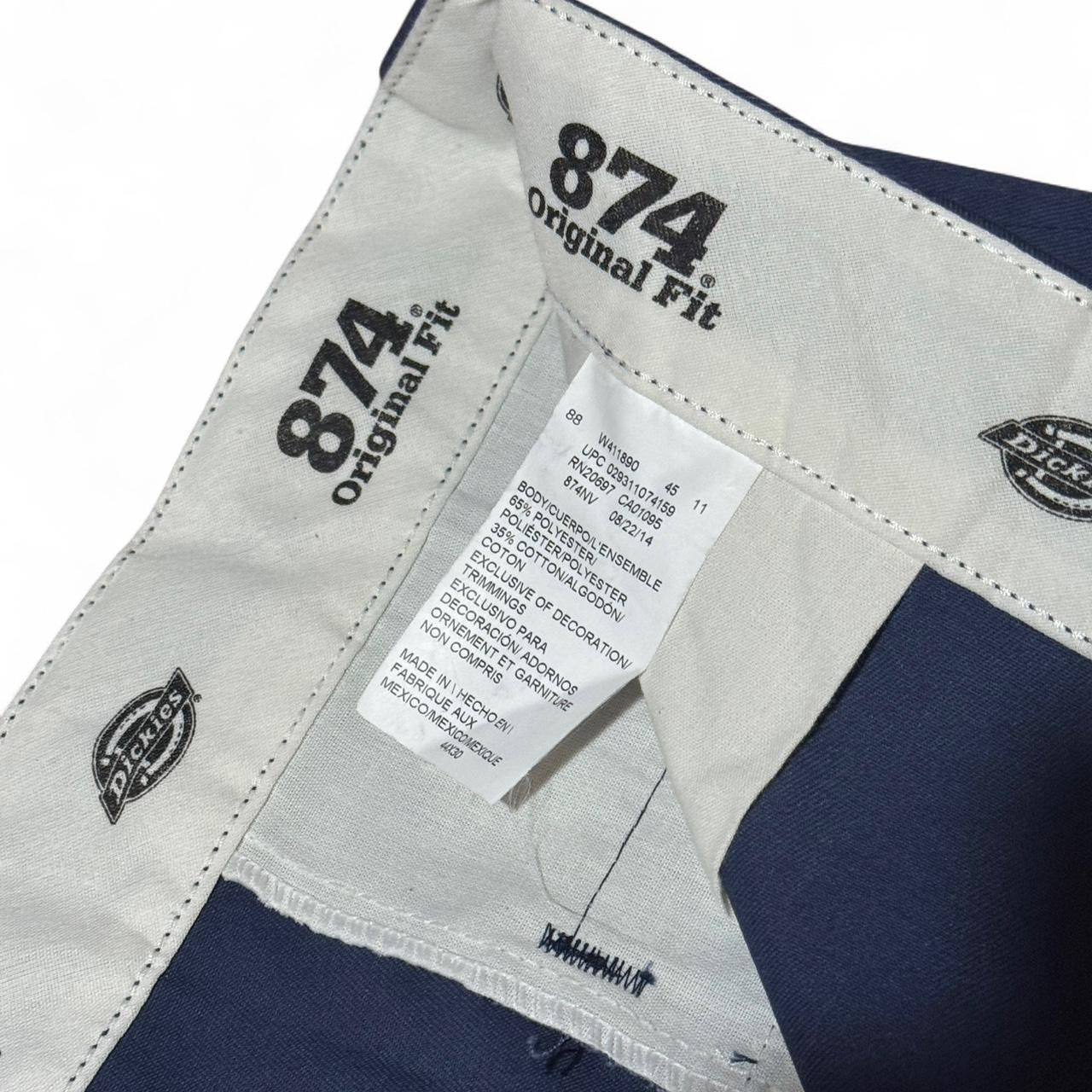 Navy Blue Dickies 874 Skater Trousers