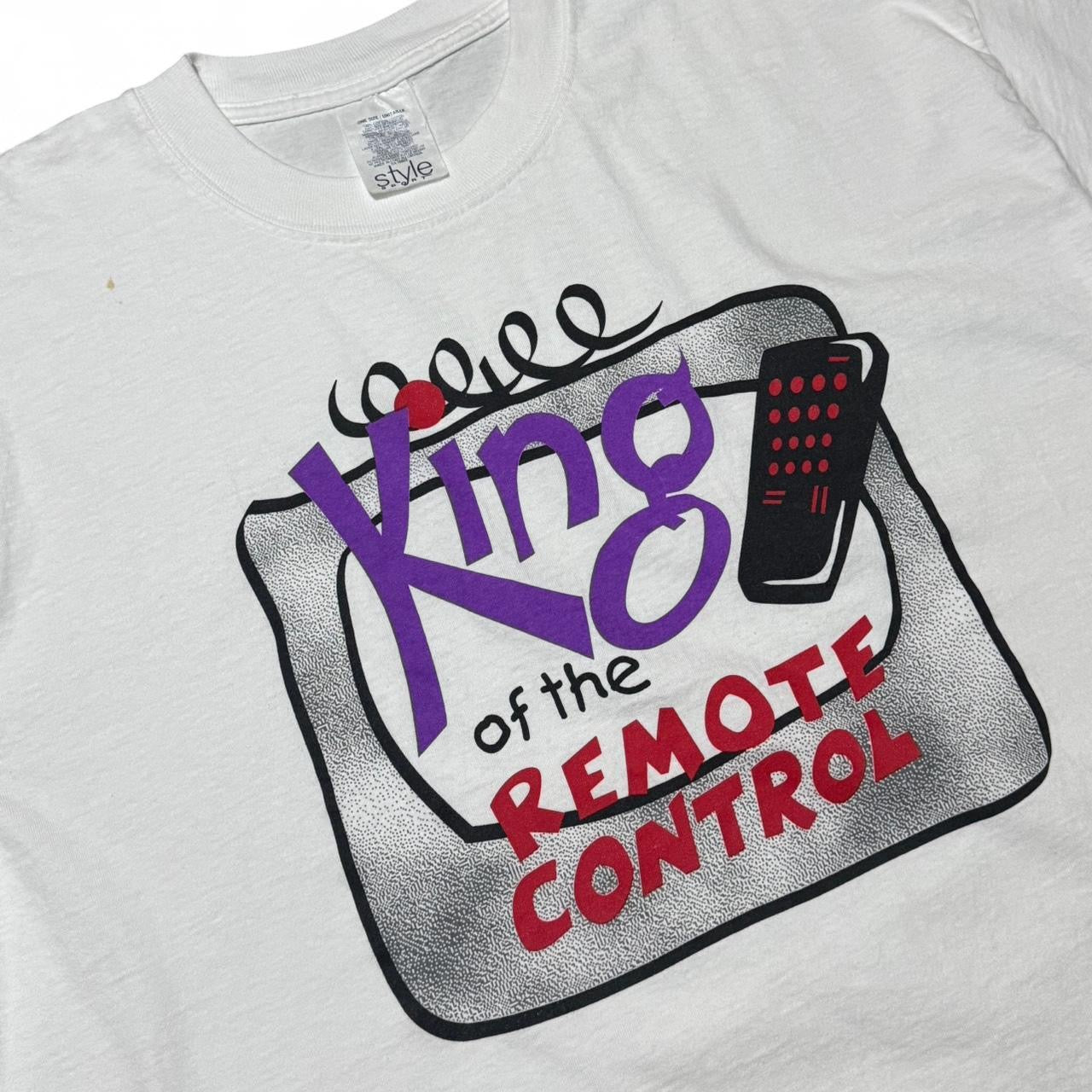 King of the Remote Funny Joke Tee
