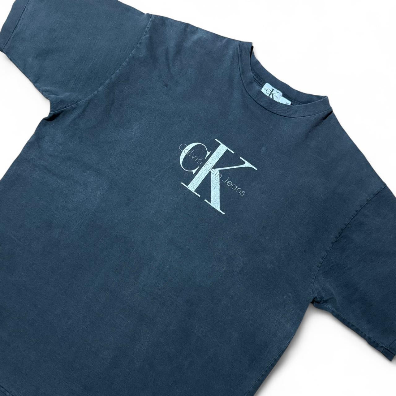 Y2K Calvin Klein Graphic Logo Tee
