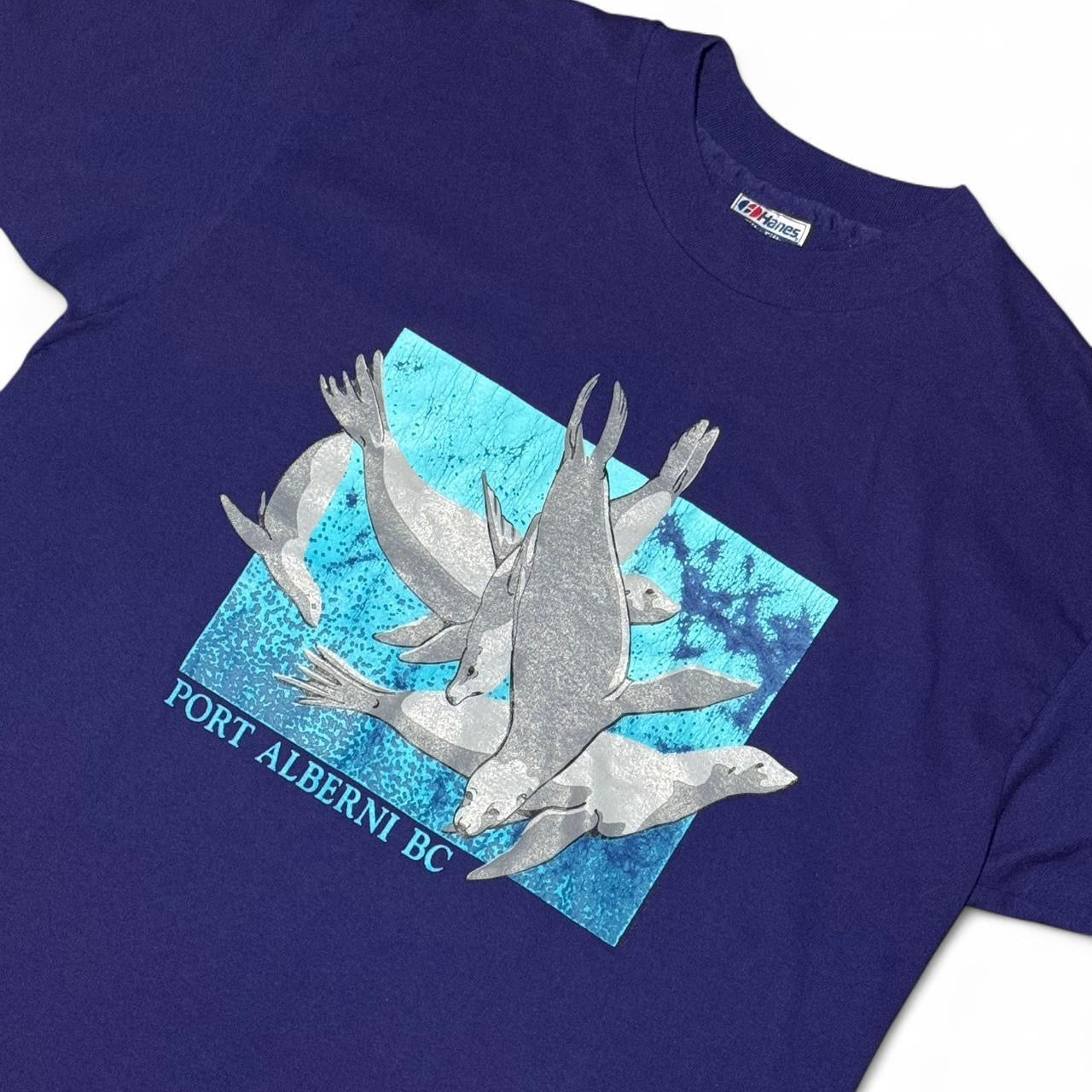 90s Port Alberni Seals Nature Tee