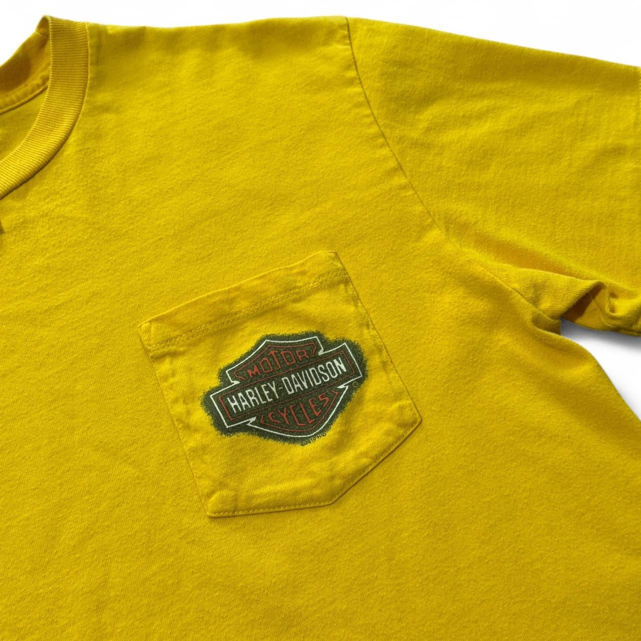 2010 Yellow Harley Davidson Freedom Tee