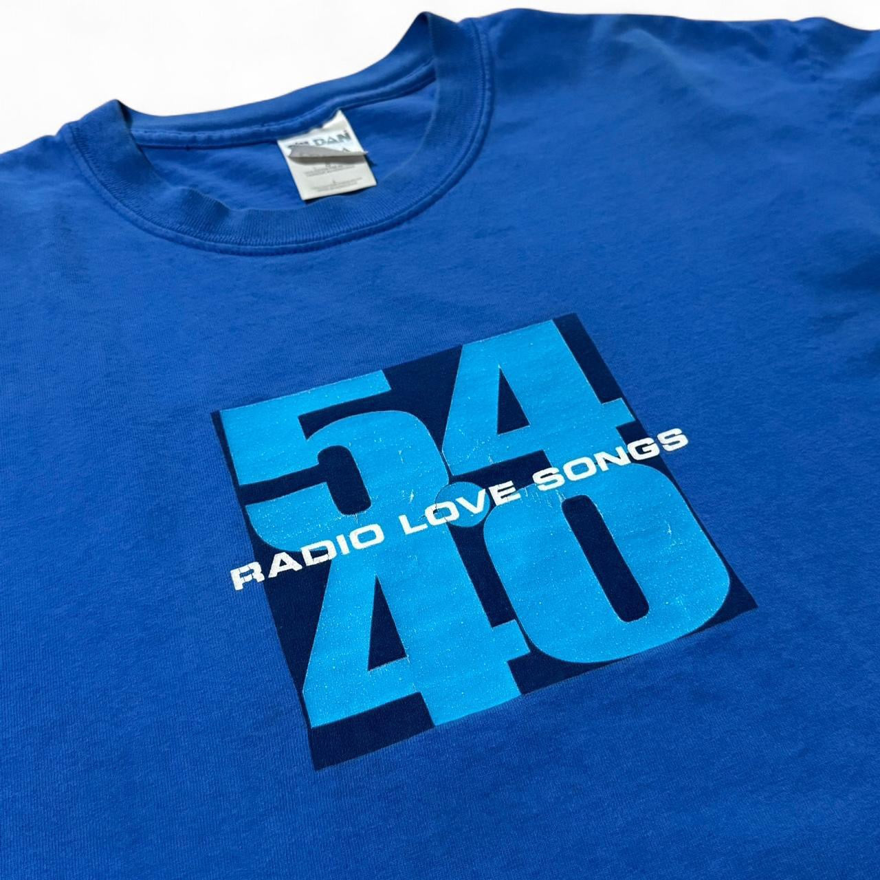 Rare 2000s 54-40 Radio Love Songs Tee