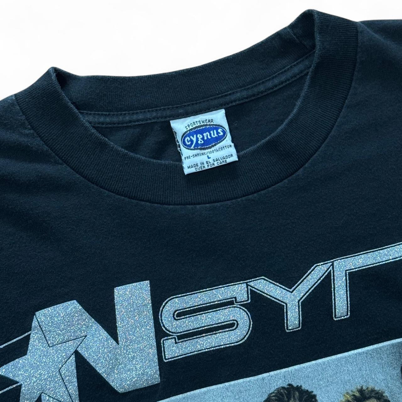 2001 NSYNC Glitter Graphic Tour Tee