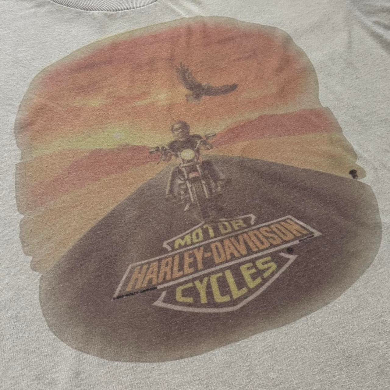 90s Harley Davidson Sunset Rider Biker Tee
