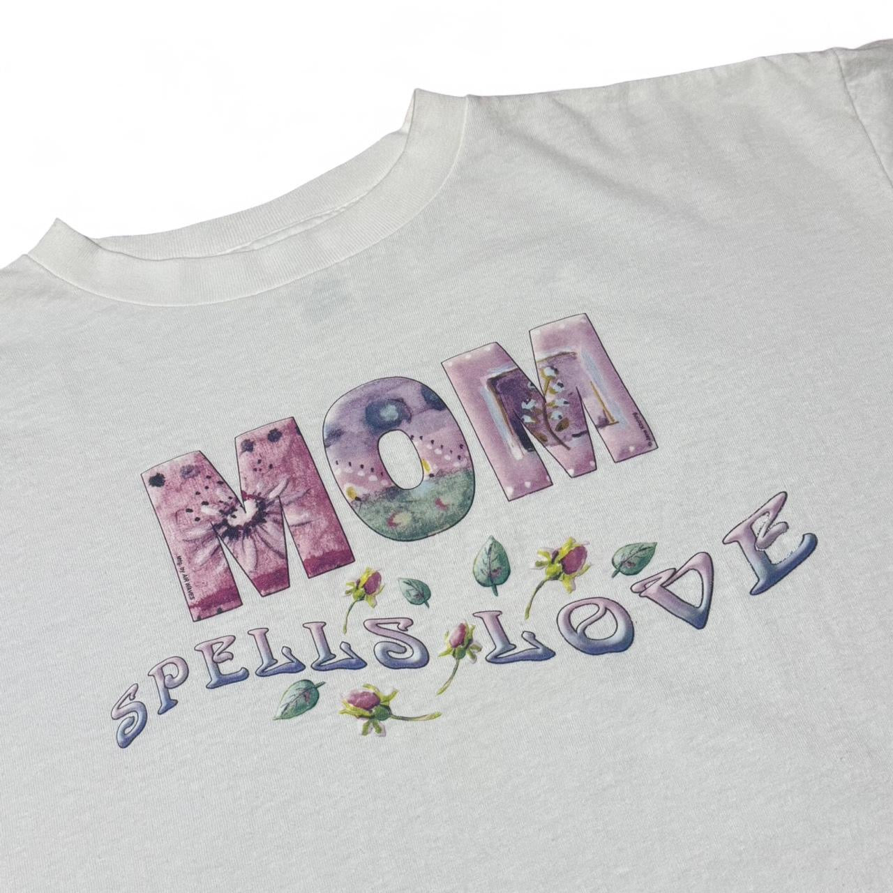 Y2K Mom Spells Love Graphic Tee