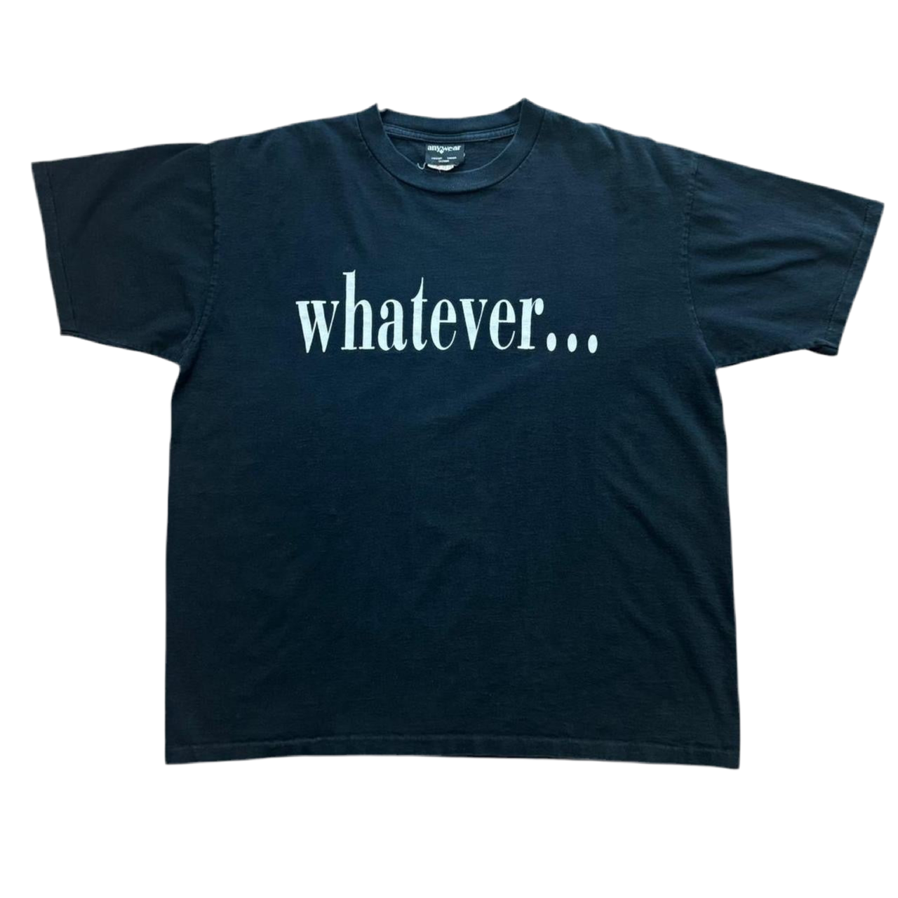 90s "Whatever" Single Stitch Tee