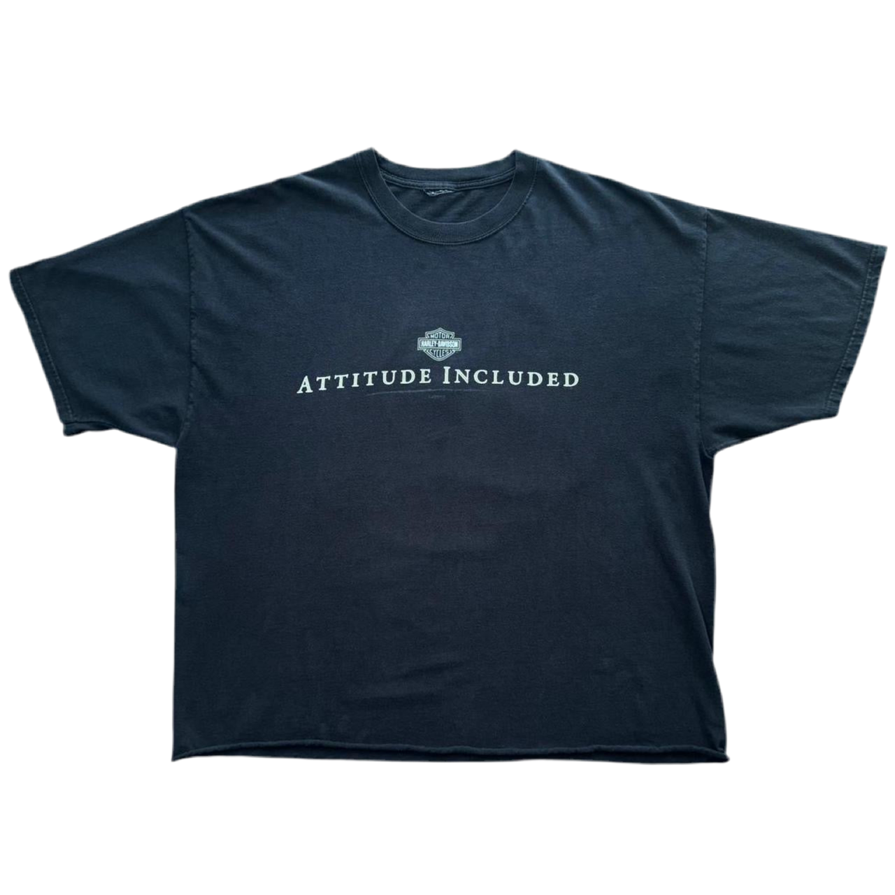 2009 Harley Davidson Attitude Included Cropped Bottom Tee