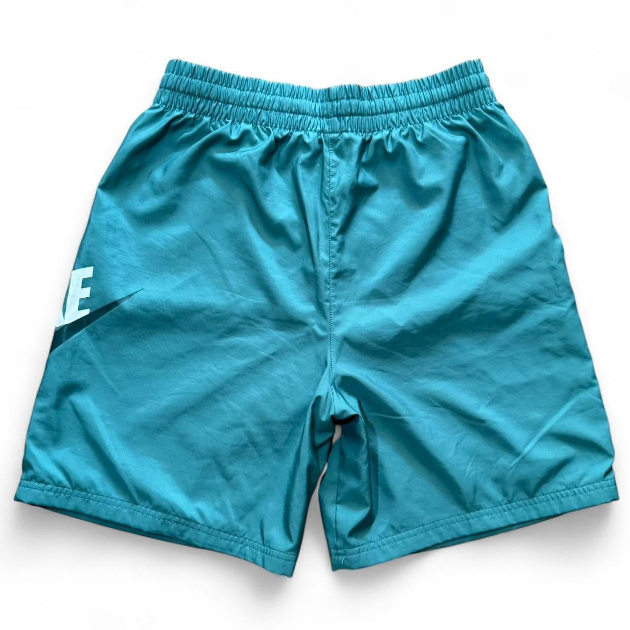 Teal Big Graphic Nike Swim Trunk Shorts