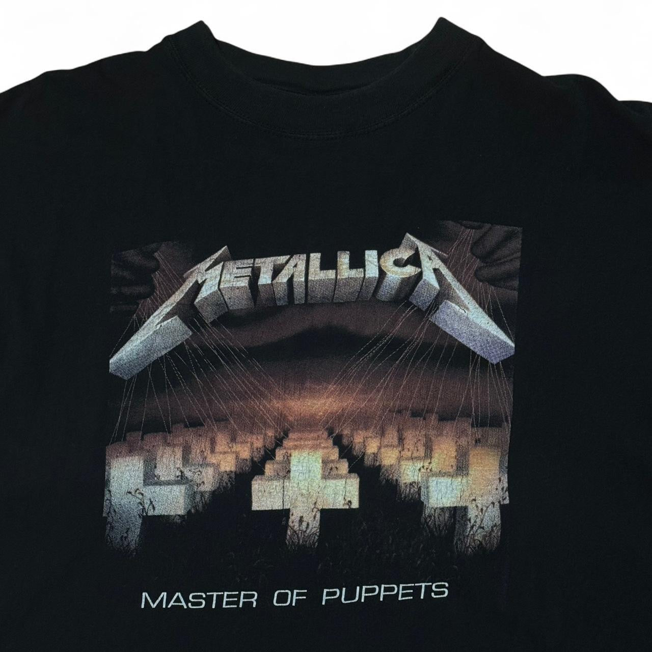 Metallica Master of Puppets Tour Euro Boot Tee