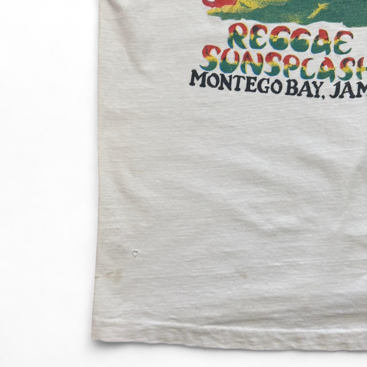 1989 Island Flight Tours Reggae Sunsplash Jamaica Tee