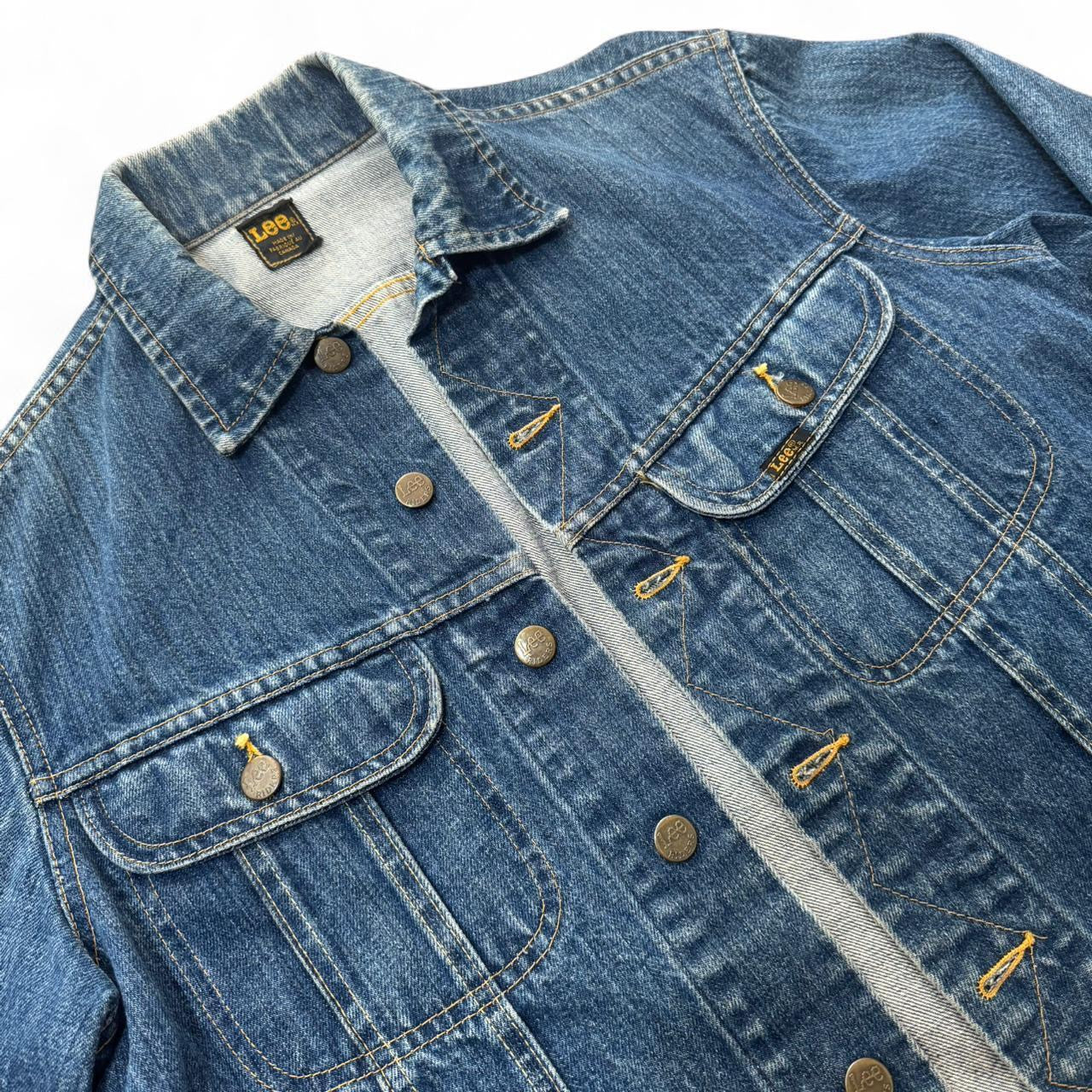 80s Union Made Lee Blue Wash Denim Jacket