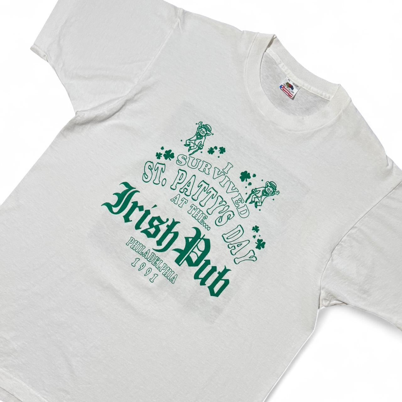1991 I survived St. Patrick's Day Irish Pub Tee