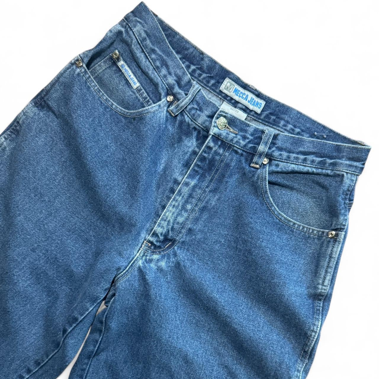 Y2K Blue Mecca Wide Leg Jeans