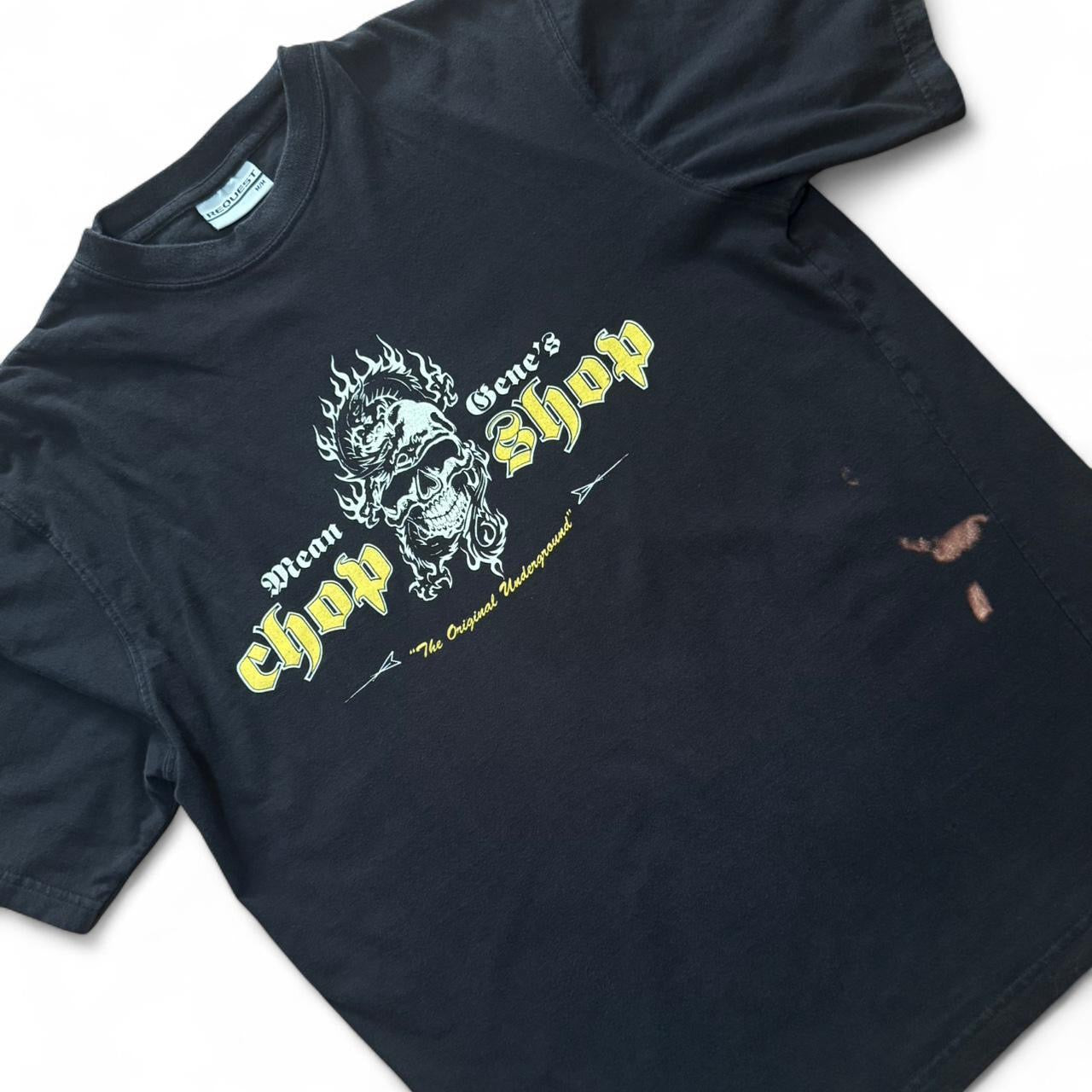Y2K Mean Genes Chop Shop Biker Tee