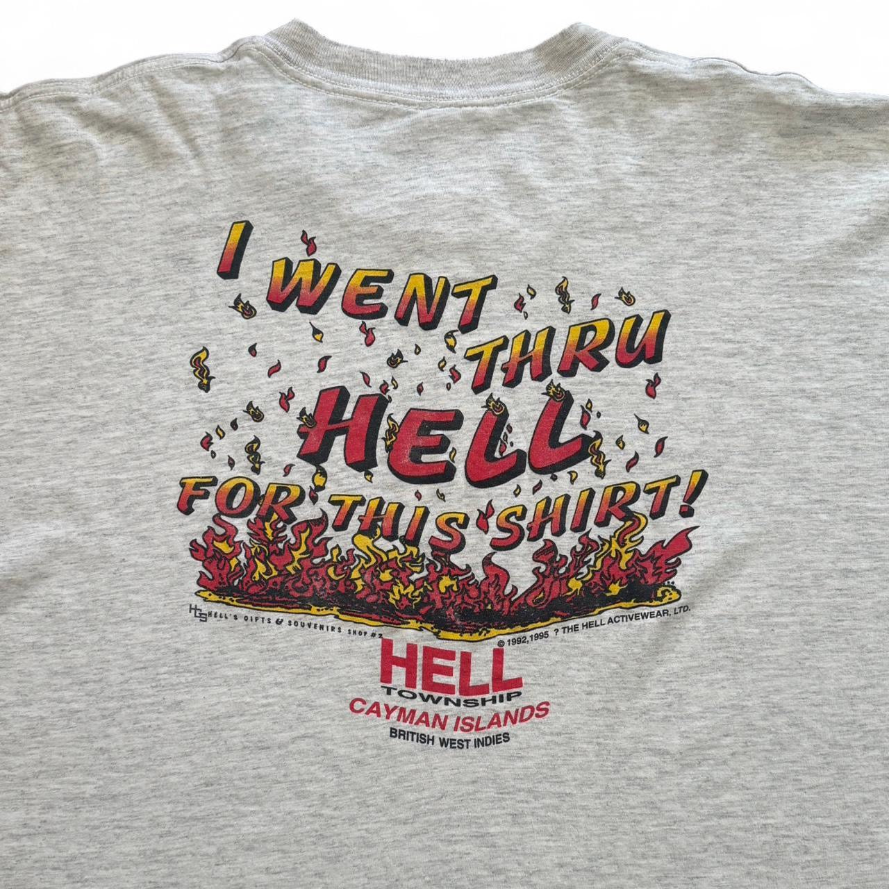 90s I Went Thru Hell And Back Devil Tee