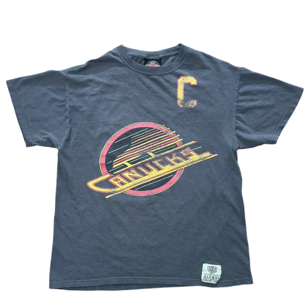 90s Vancouver Canucks Trevor Linden Captain Tee