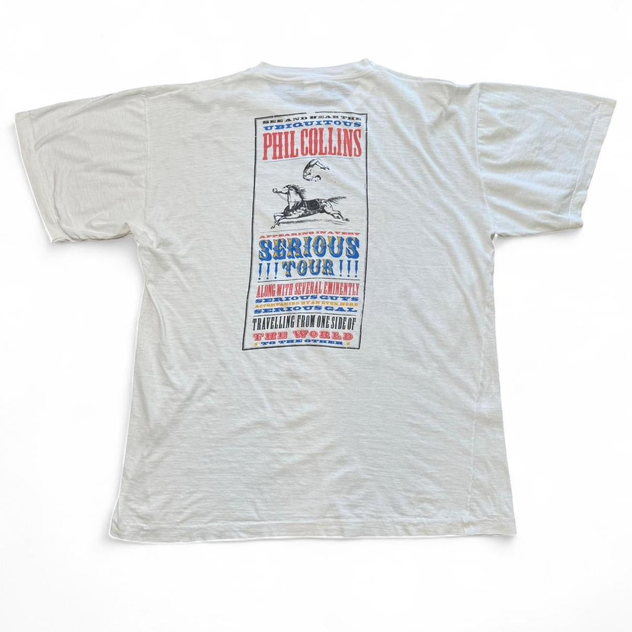 1990 Phil Collin’s Serious Tour Tee