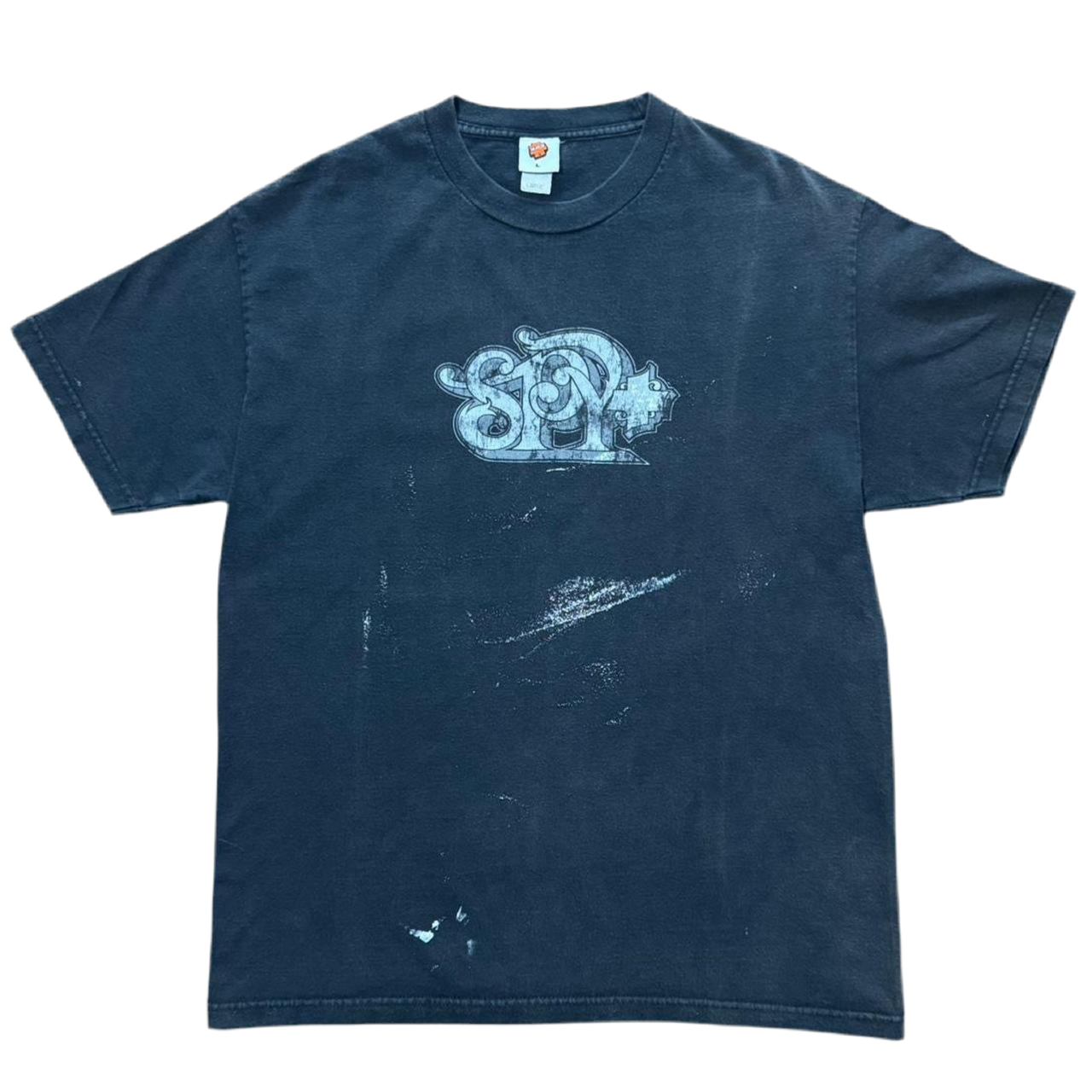 90s Distressed Spy Eyewear Glasses Logo Tee