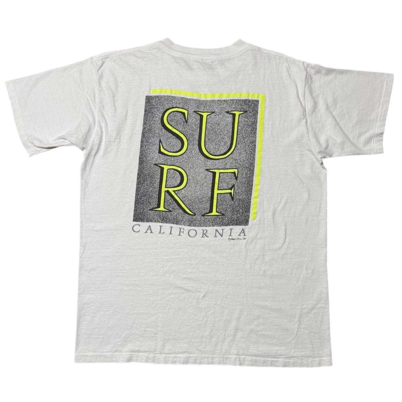 Vintage 1988 Newport Beach Surf California T-shirt