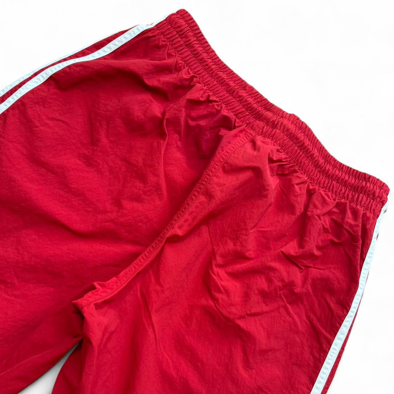 Red Adidas Swim Trunk Shorts