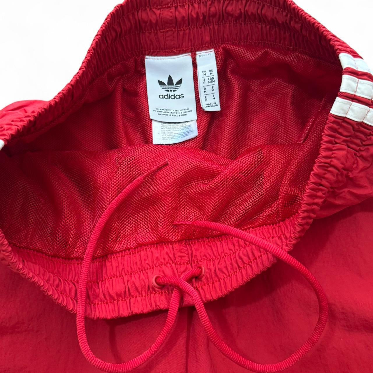 Red Adidas Swim Trunk Shorts