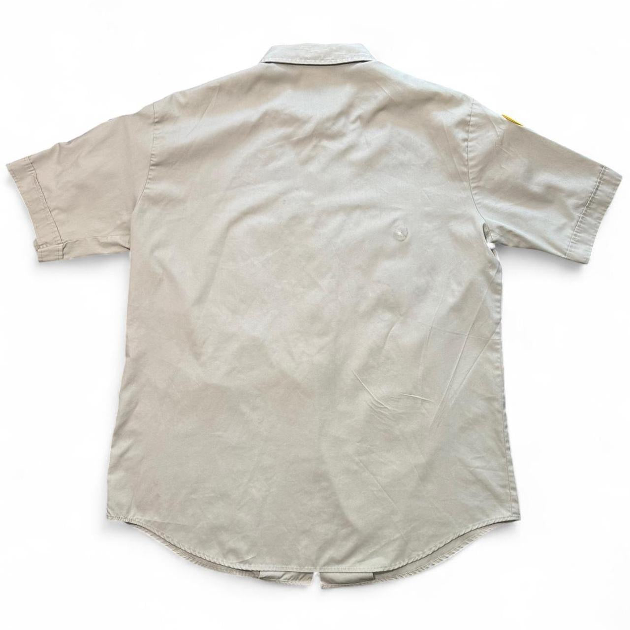 Vintage Boys Scouts Patched Uniform Shirt