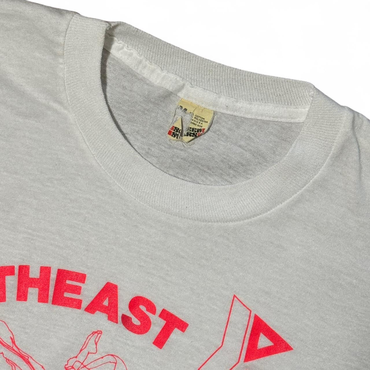 70s YMCA Club Neon Pink Graphic Tee