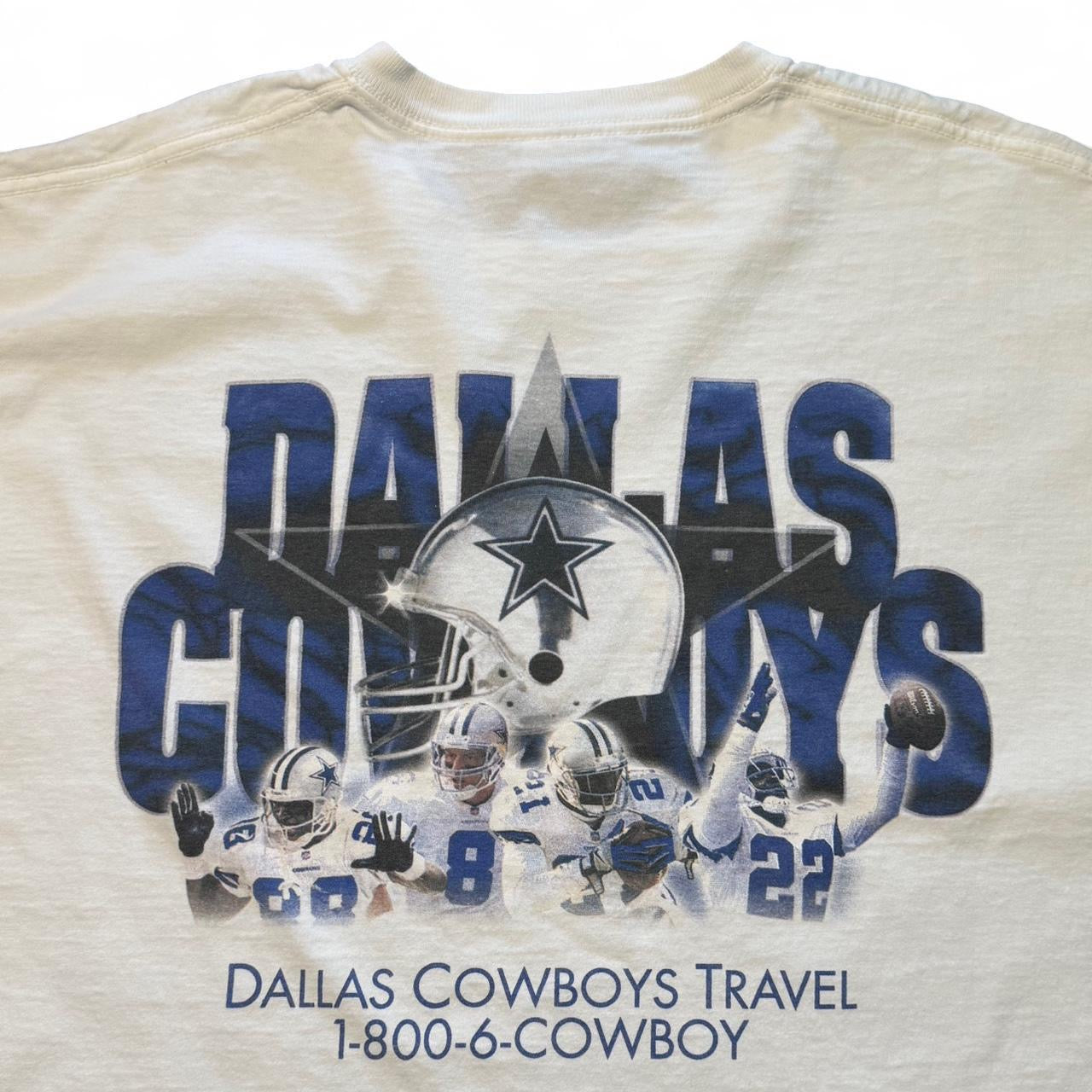 Y2K Paint Splattered Dallas Cowboys NFL Tee